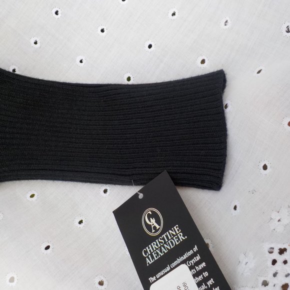 NWT Christine Alexander Embellished Top Black SZ S - Picture 11 of 16